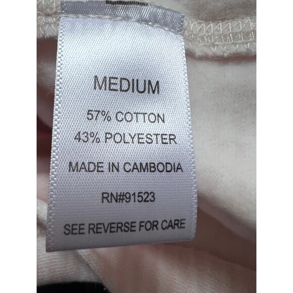 ROUDELAIN WOMENS MEDIUM COZY ROBE DOLMAN-SLEEVE HOODED SHORT PINK WHITE STRIPE - Picture 12 of 14